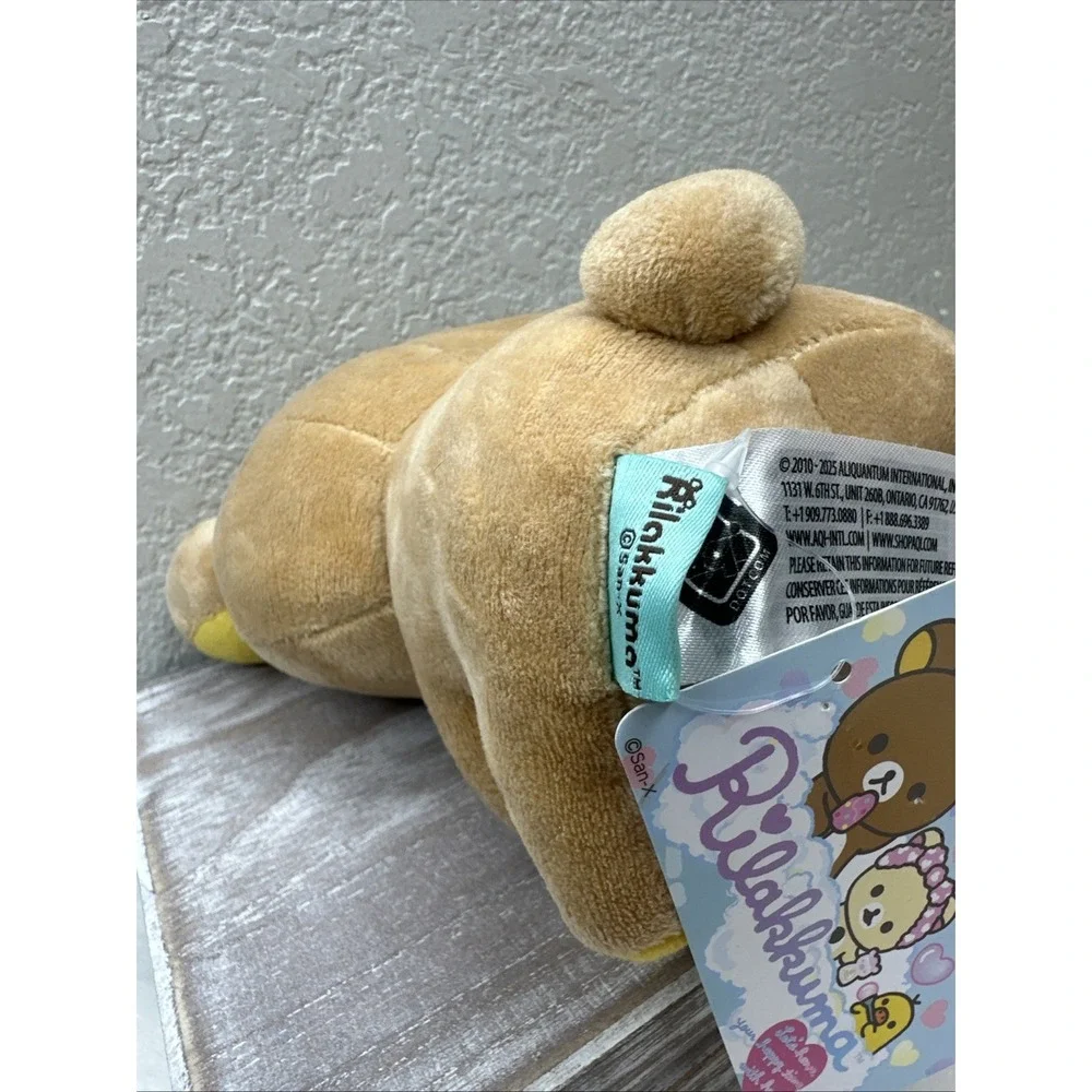 $19 🌙 NWT San-X Rilakkuma Fluffy Heart Plush 6